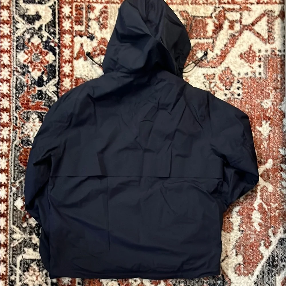 H&M Navy Blue Hooded Windbreaker - Picture 3 of 3